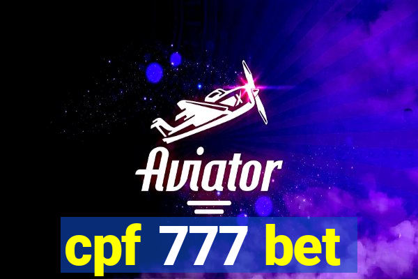 cpf 777 bet